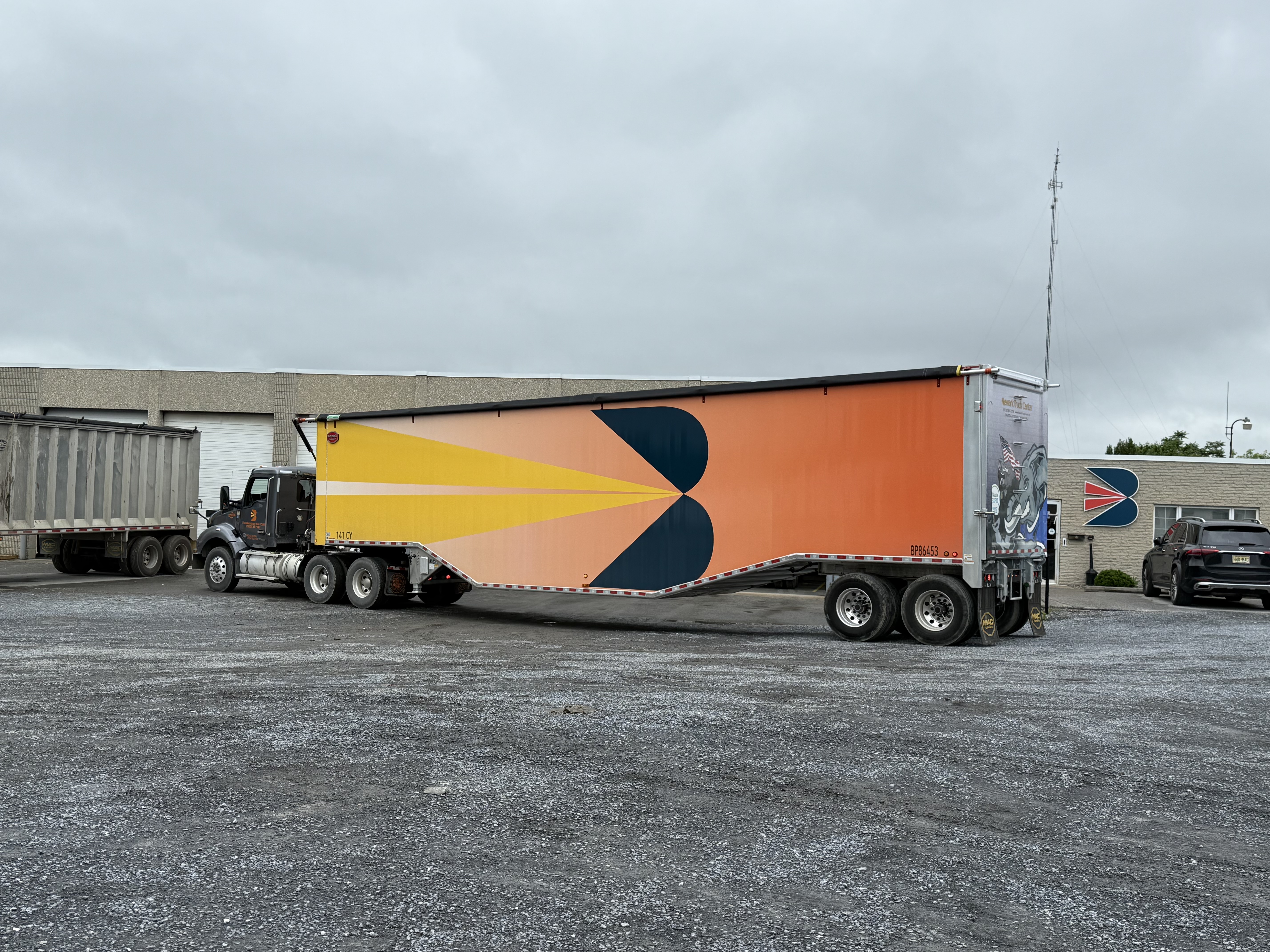 Bousum TipperMax Trailer at Chambersburg Terminal